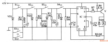 Electronic password switch 2