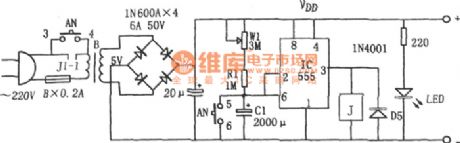 The Circuit Diagram of Hepatitis Virus Sterilizer Controller Consists of 555