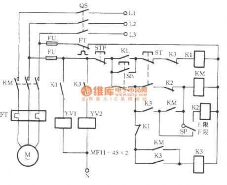 The hydraulic pressure control circuit