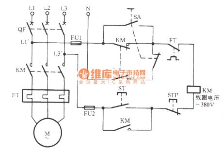 AC contactor power saving noiseless operation circuit (3)