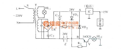 AC/DC non-contact switching circuit