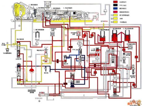 Toyota A340E automatic transmission D2 oil file circuit diagram