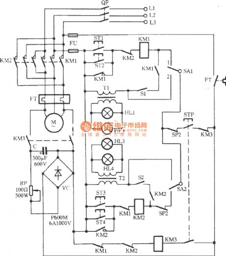 Valve open and close control circuit