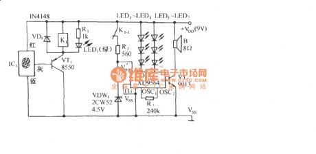 High material place and large power auto control circuit