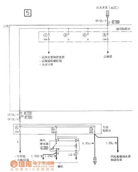 Southeast Soveran power supply electrical system circuit diagram