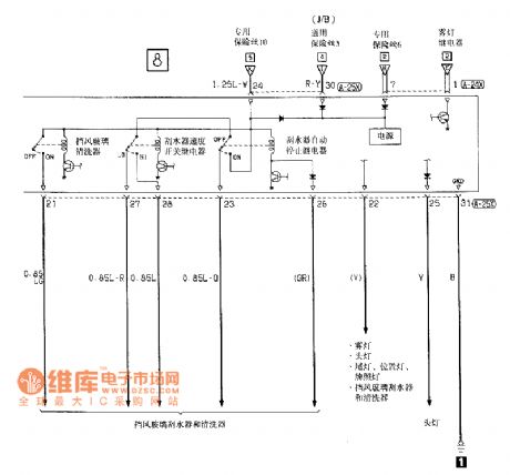 Southeast Soveran power supply electrical system circuit diagram