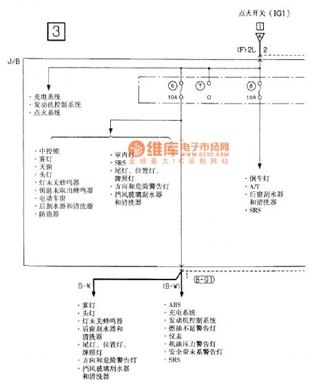 Southeast Soveran power supply electrical system circuit diagram