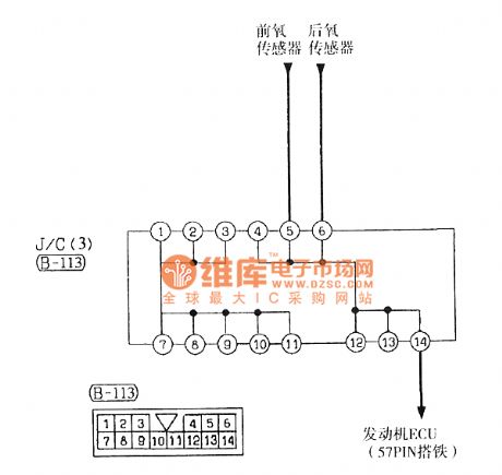 Southeast Soveran enginecompartment relay box electrical system circuit diagram