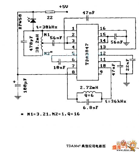 Typical application circuit diagram