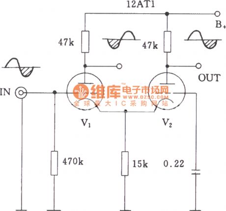 Tube differential inverter circuit