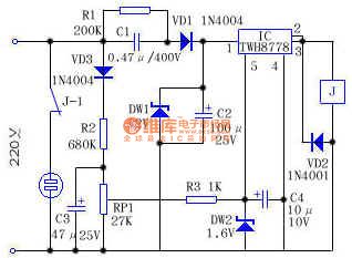 Over-voltage automatic power off device