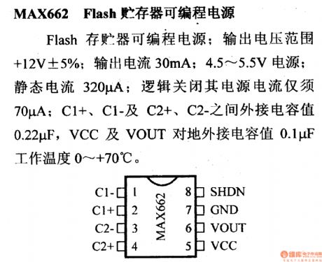 Regulator DC-DC Circuit and Pin of Power Supply Monitor and its Main Features-MAX662