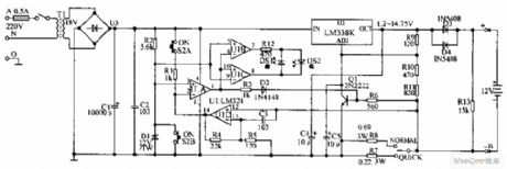 Lead accumulator charger circuit diagram