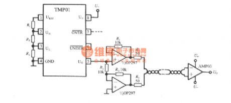 Using twisted pair to transmit temperature signal (low power programmable integrated temperature controller TMP01)