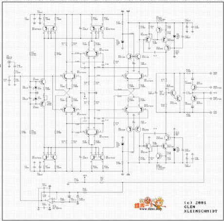 20KW Super amplifier circuit diagram