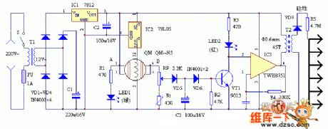 Automatic air freshener circuit diagram