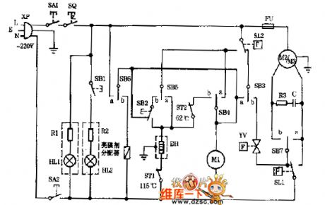 Dishwasher circuit diagram 02