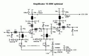 Rf 15W – 30W power amplifier KT922, KT930, KT934