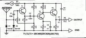 Car Antenna Amplifier circuit