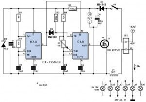 12V Dimmer circuit - LED_and_Light_Circuit - Circuit Diagram - SeekIC.com