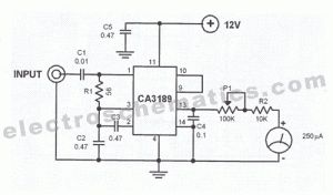 Signal meter circuit