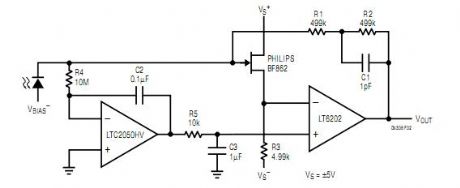 100MHz Op Amp LT6203