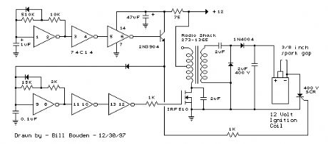 Capacitor Discharge Ignition Circuit (CDI)