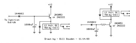 Power-Off Time Delay Relay