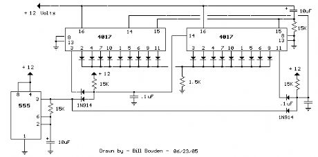 18 Stage LED Sequencer