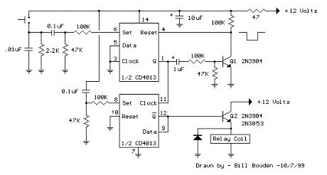 CMOS Toggle Flip Flop Using Push Button