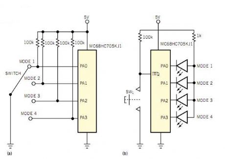 Cheap pushbutton replaces rotary switch