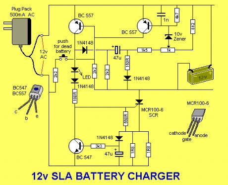 Battery Charger for 12V SLA