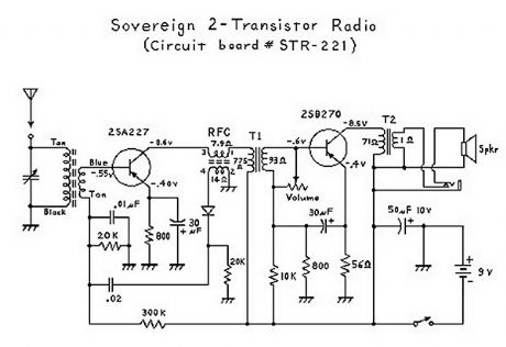 Two Transistor (Boy's Radio) Schematic and Theory of Operation