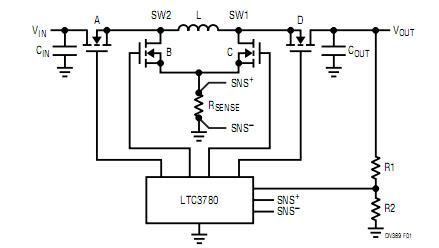 4-Switch Buck-Boost Converter