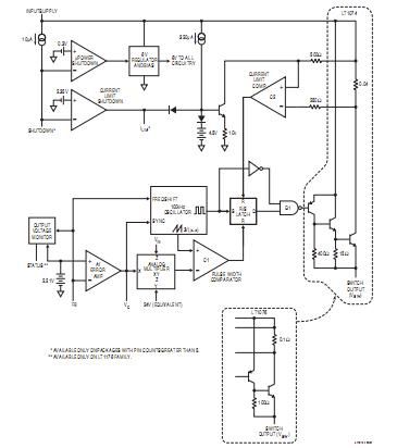 LT1074 switching regulator