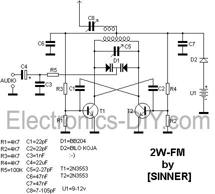2-Watt FM Transmitter