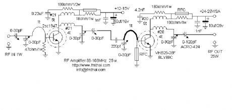 25-W RF amplifier