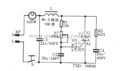 The Chunhua cleaner electronic speed control circuit