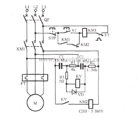 Resistance-capacitance phase protection circuit