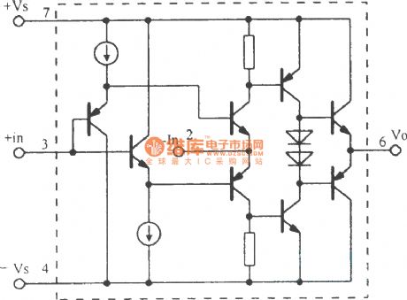 High-speed current feedback operational amplifier circuit OPA603