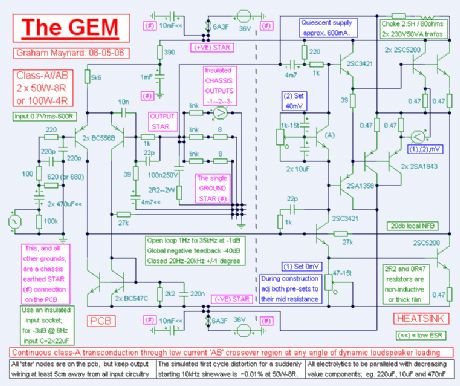 The GEM: Class-A//AB Amplifier