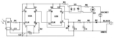IR Remote Switch Circuit