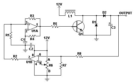 12V To 24V DC-DC Converter Circuit