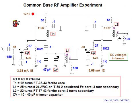 one RF amp