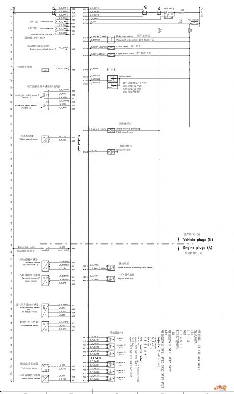 DEUTZ high pressure common rail engine wiring diagram