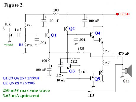 Low Power Popcorn Audio Power Amp 2