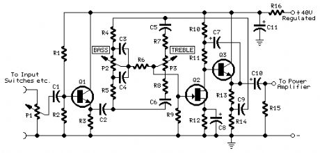 Preamp Circuit diagram