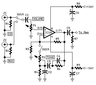 Preamp Circuit diagram 2
