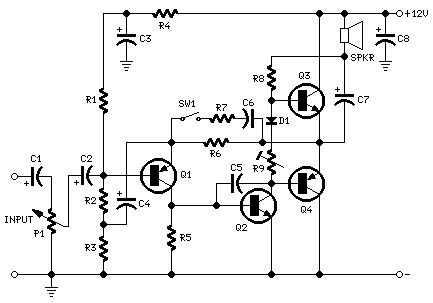 Mini-box 2W Amplifier