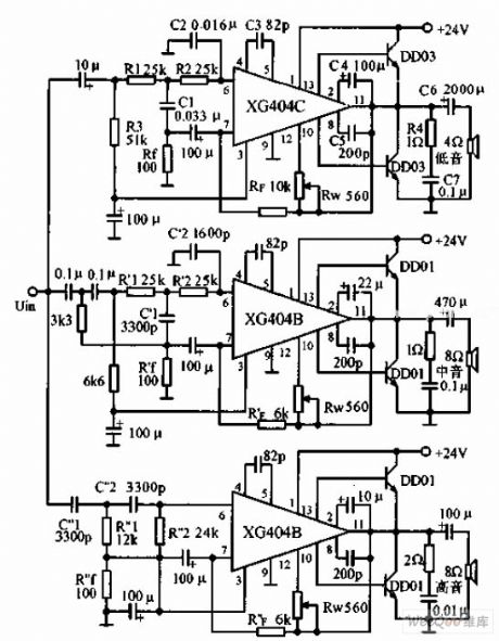 The new electronic fractional frequency power amplifier circuit diagram